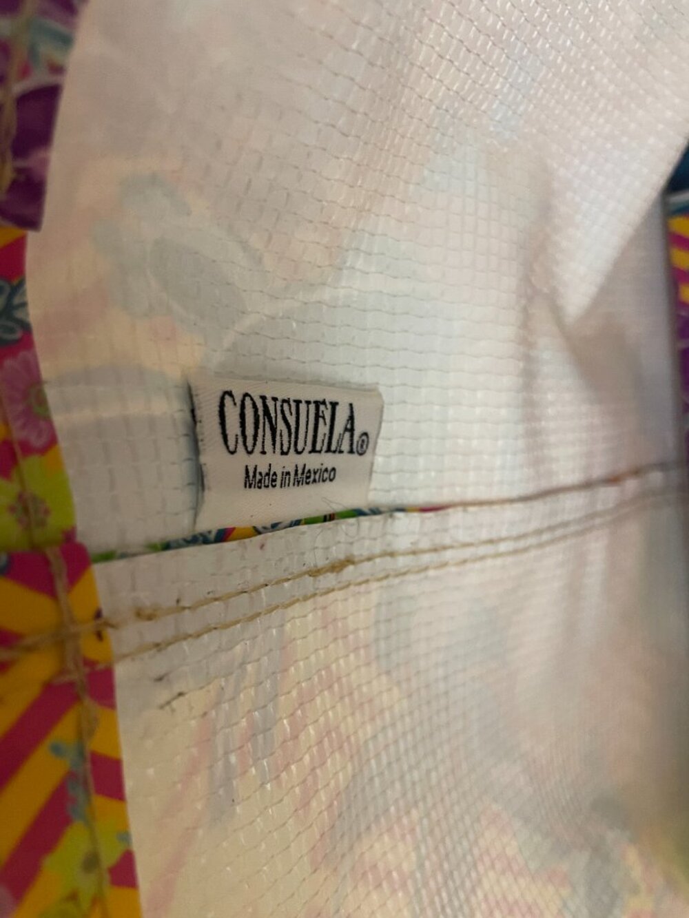 Consuela Hummingbird Grab N' Go Small Mini Tote Bag 8.5" x 9" Tropical Travel! - Picture 6 of 6